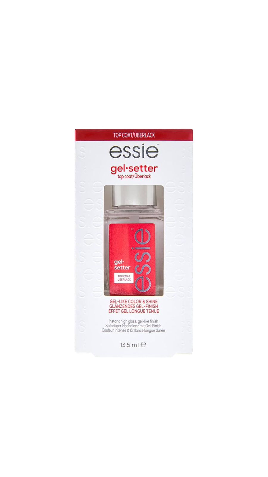 ESSIE GEL SETTER TOP COAT 13.5ml إيسي مقوي للاظافر شفاف